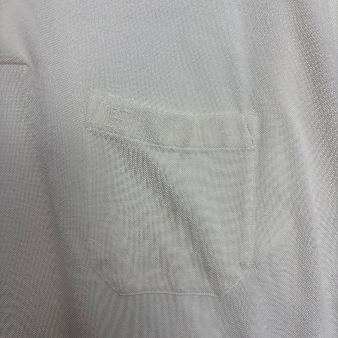 에르메스 포켓 자개 단추 카라 티셔츠 상품이미지5