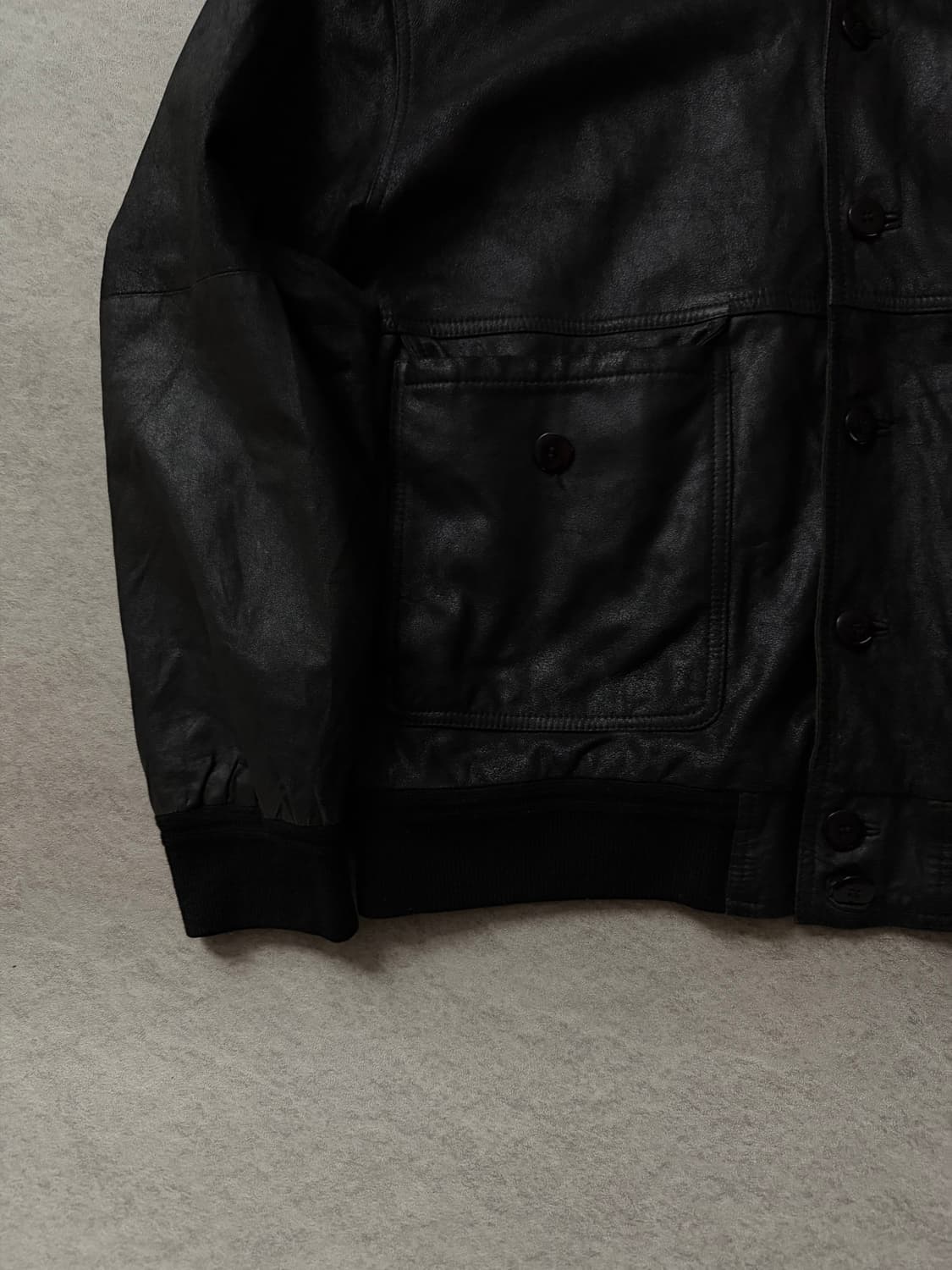 빈티지 램스킨 레더자켓 상품이미지4