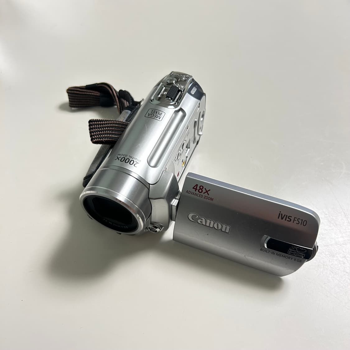 빈티지 캠코더 캐논 Canon IVIS FS10 실버 상품이미지1