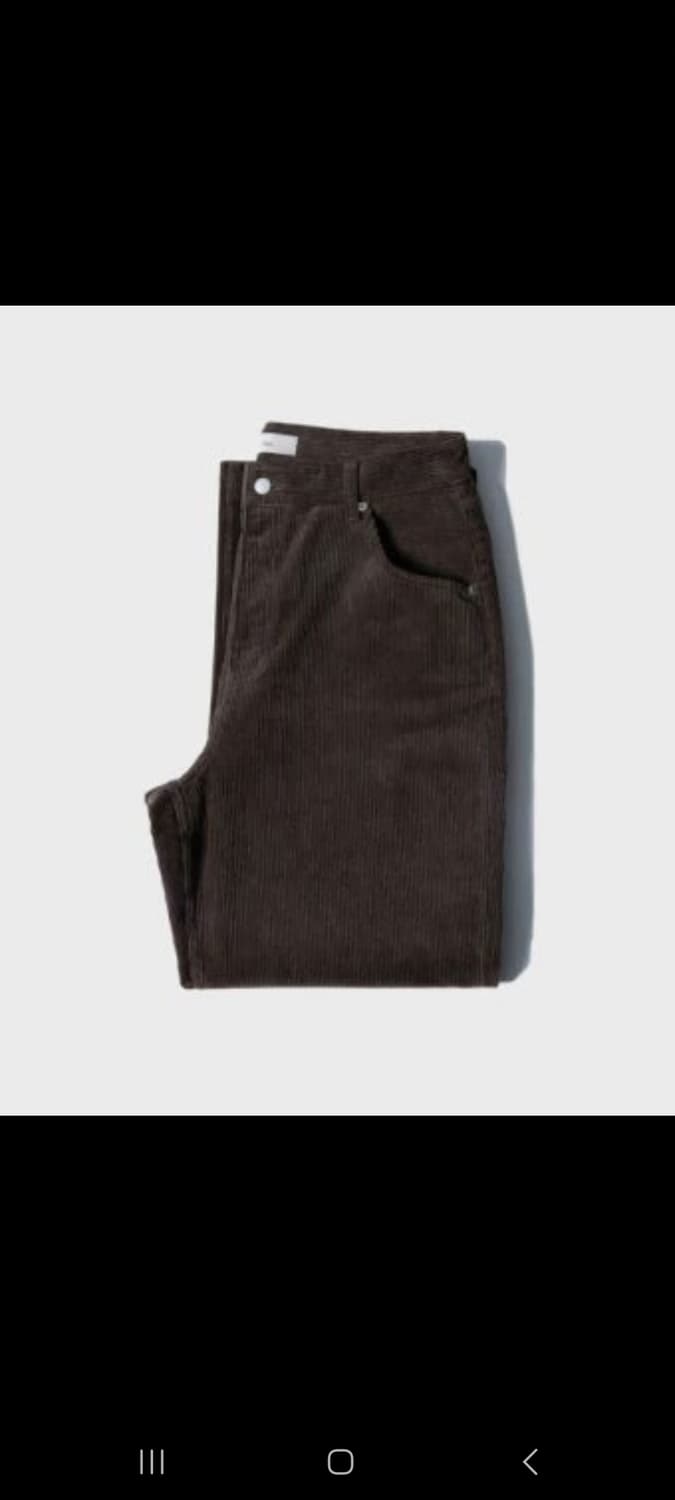 퍼스트플로어 도슨 코듀로이 팬츠 브라운46 (29-30) 상품이미지1