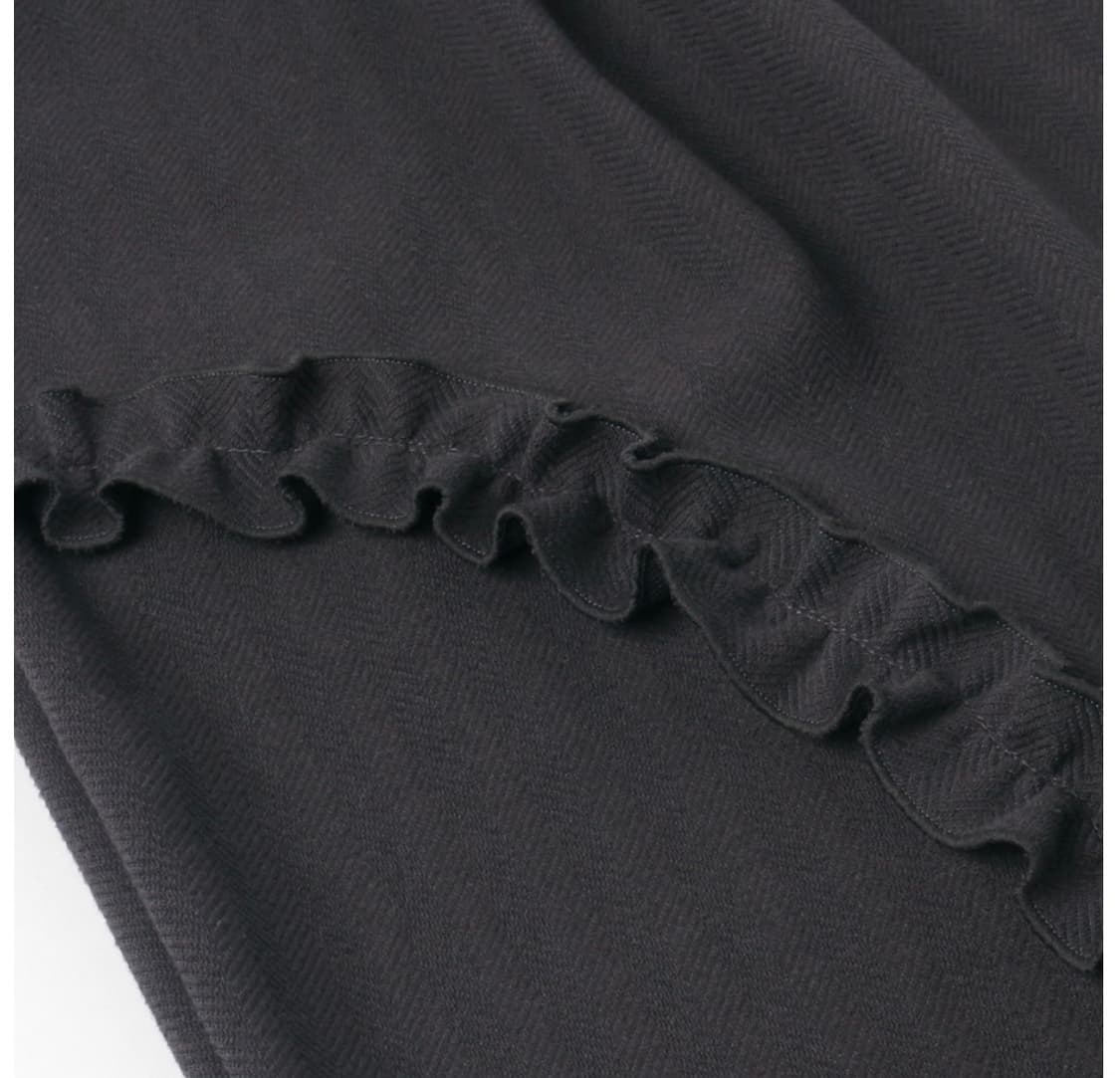 써넥트 반바지 버뮤다팬츠 챠콜 Herringbone Frill Short 상품이미지3