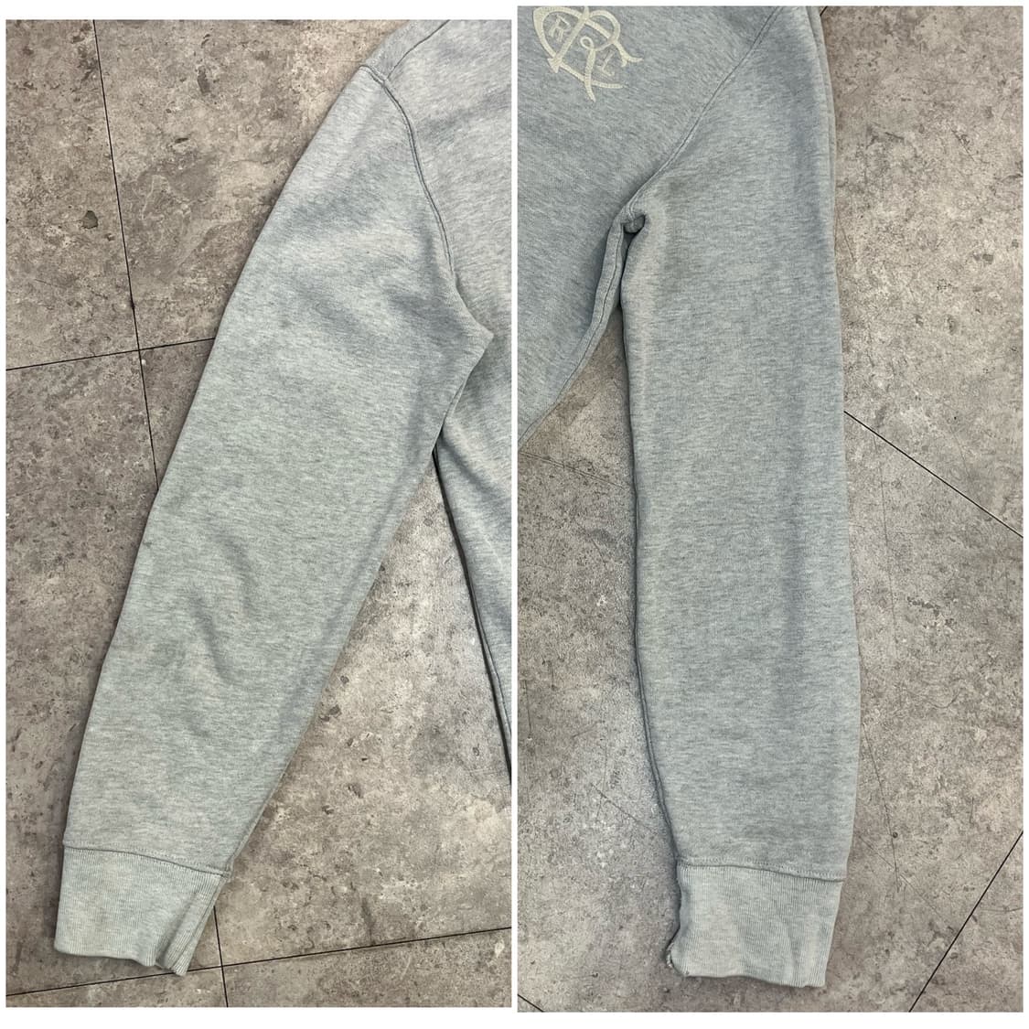 랄프로렌 럭비 가디건 그레이 L #csz2296 상품이미지7