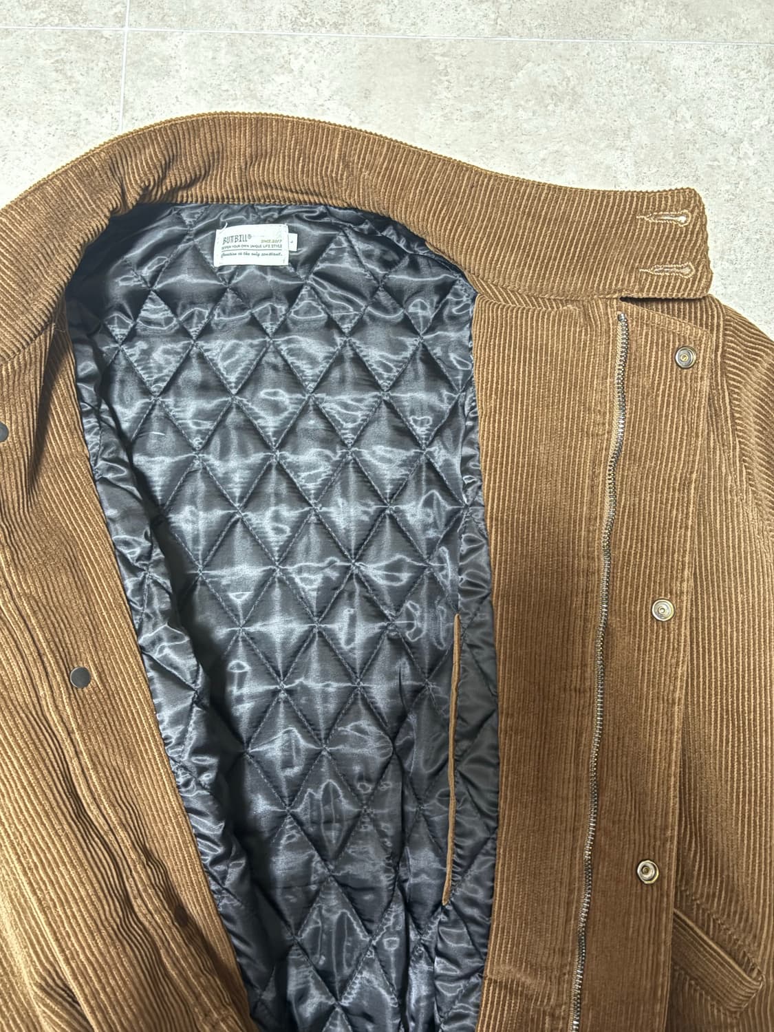 하이넥 코듀로이 점퍼 상품이미지3