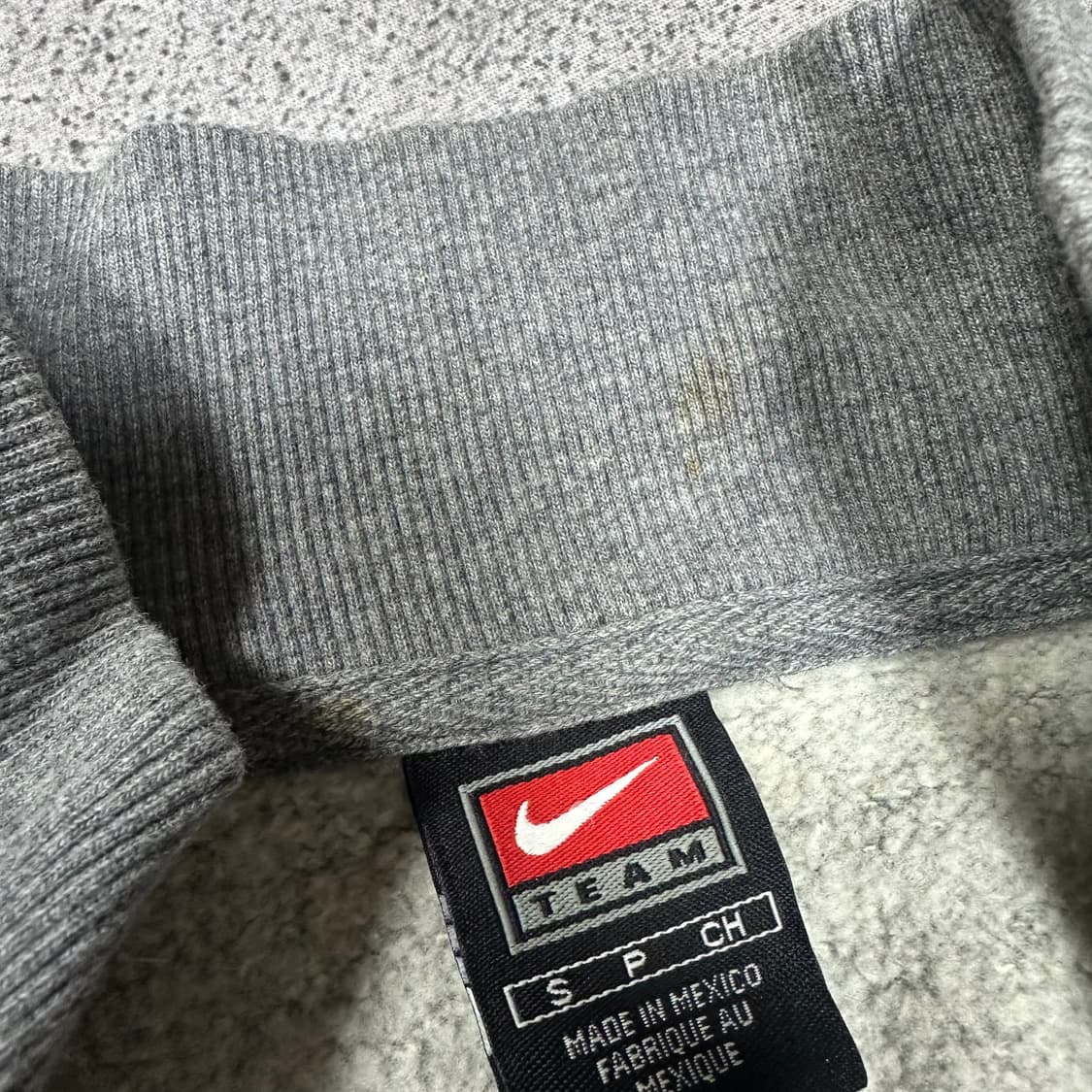 ✨ (바배) 나이키 반집업 그레이 맨투맨 상품이미지6