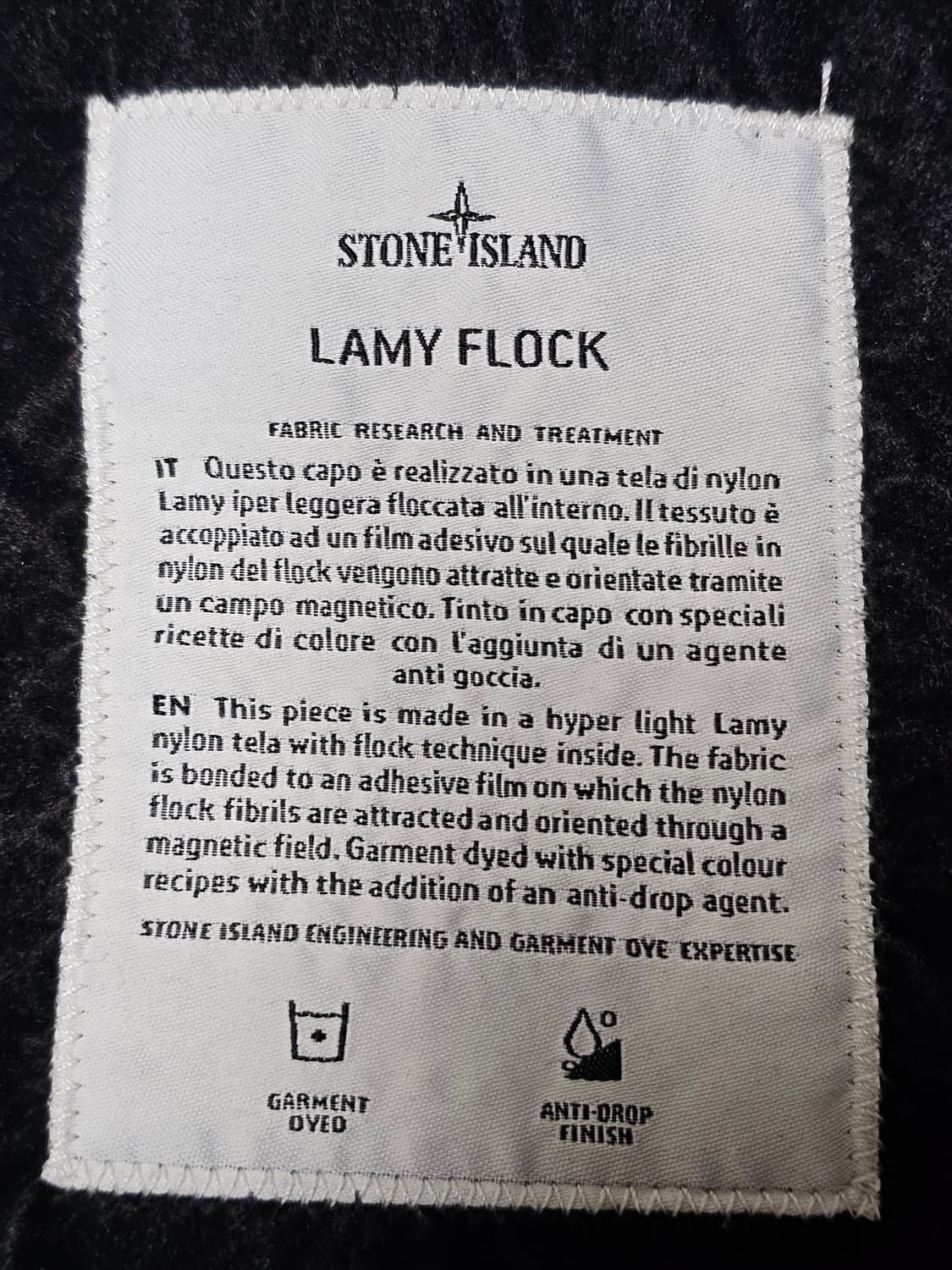 스톤아일랜드 LAMY FLOCK 자켓 상품이미지9