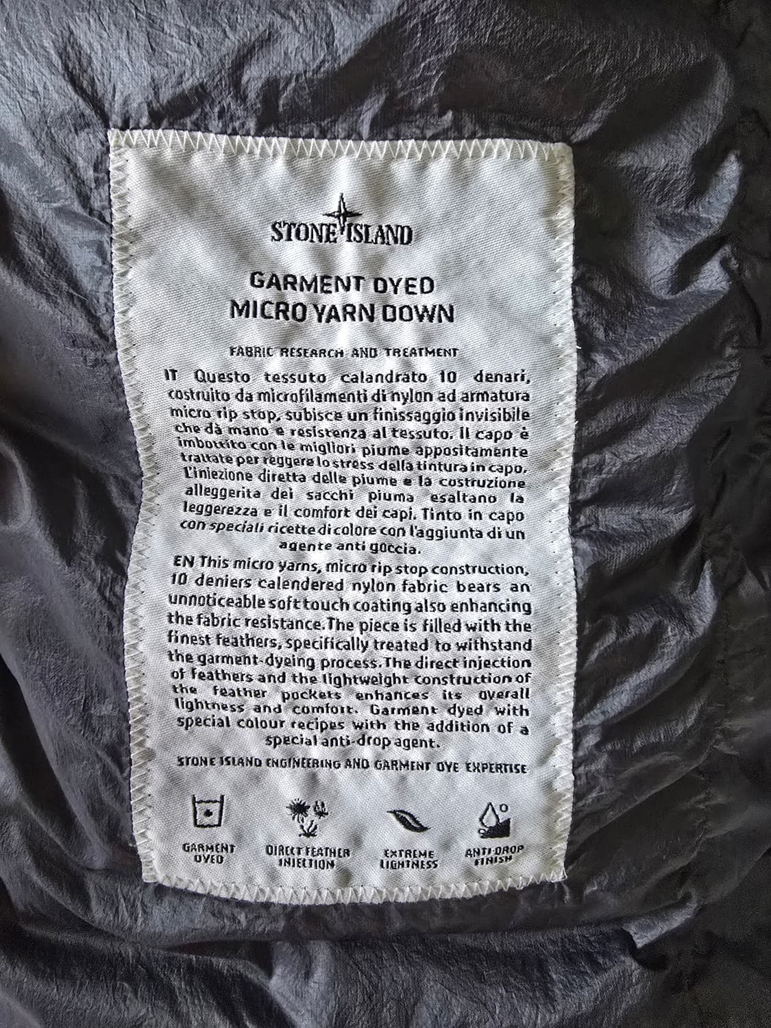 스톤아일랜드 18FW 경량패딩 Stone Island 상품이미지6