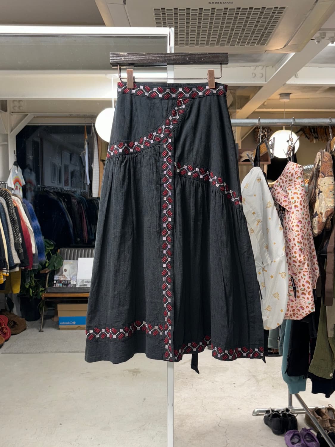 센소유니코 t.b 랩 스커트 상품이미지1