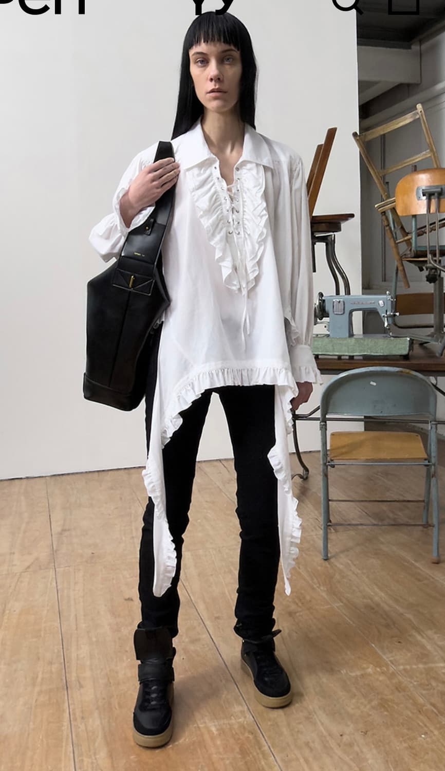 ZIP SLIT SKINNY JEANS, BLACK 상품이미지1