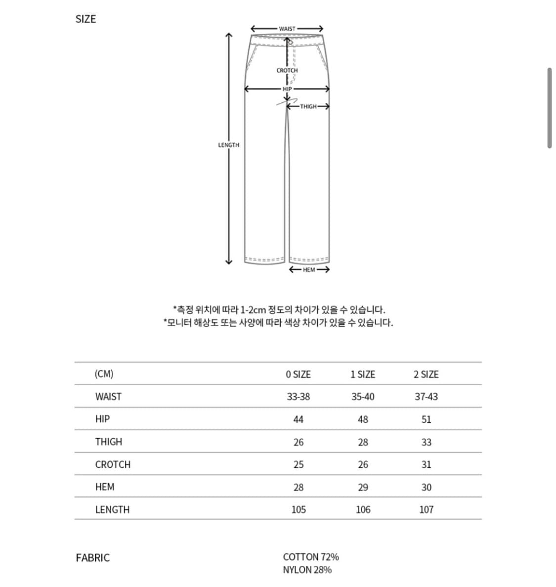 나체 exposure zip detail pants 바지 팬츠 블랙 상품이미지6