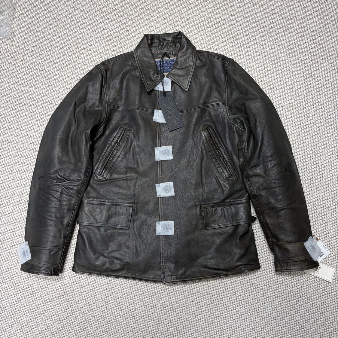 RRL 더블알엘 25FW 인디고 레더 카코트 S사이즈 새상품 상품이미지2