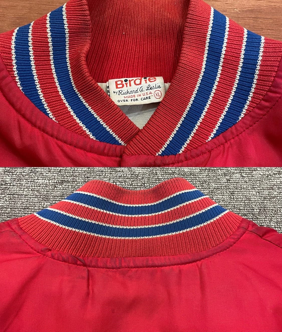 (XL) USA Birdie 나일론 스타디움 바시티 자켓 상품이미지10