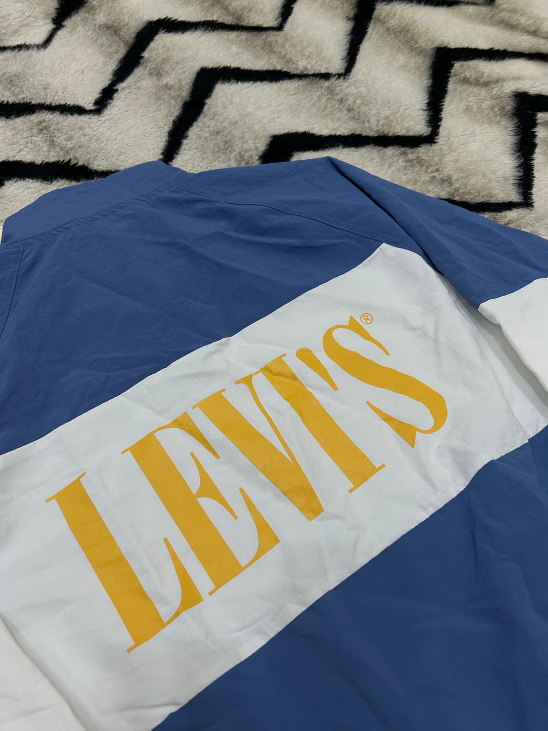 [M]리바이스 오버핏 배색 바람막이 상품이미지1