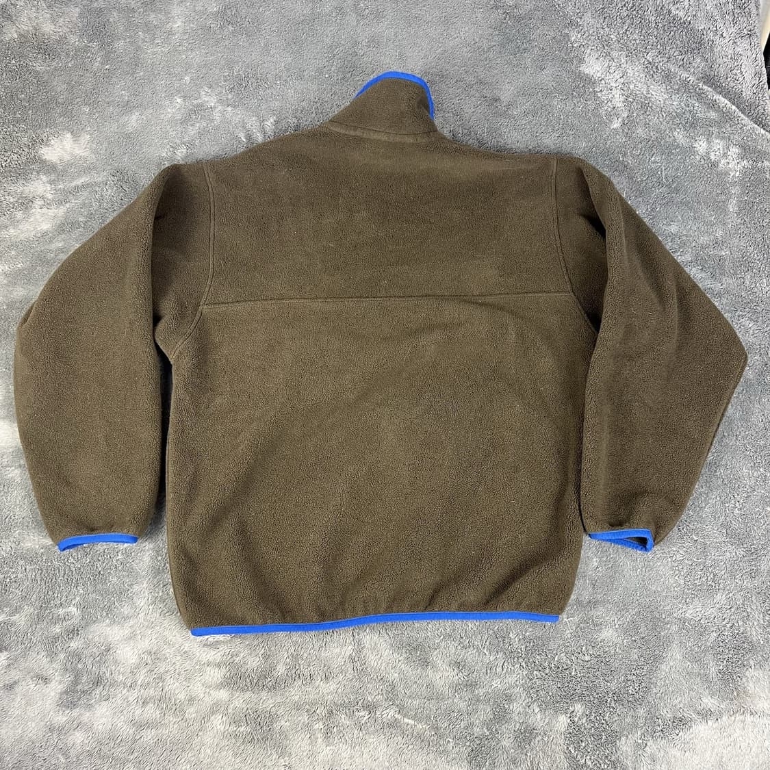 14FW 파타고니아 신칠라 스냅-티 플리스 브라운/블루 상품이미지6