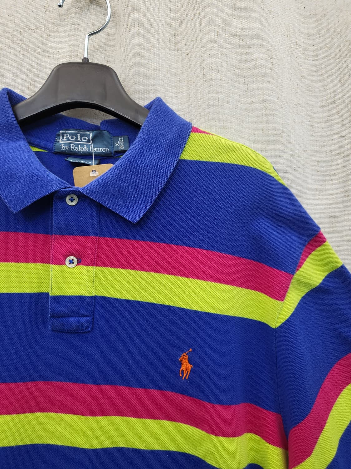 폴로 랄프로렌 스트라이프 반팔 카라티 상품이미지3