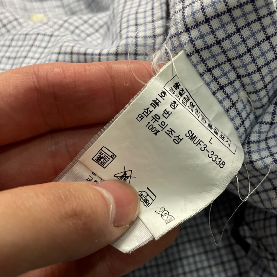 100 폴로 랄프로렌 체크셔츠 상품이미지4