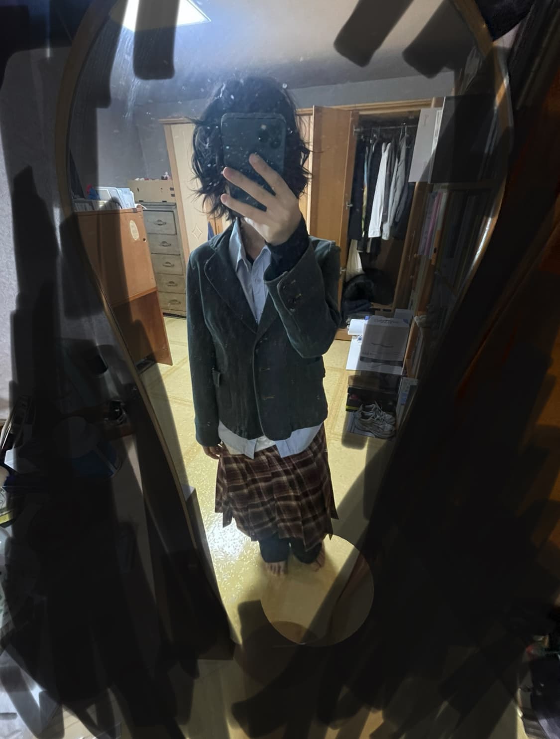 빈티지 데님 워싱 자켓 상품이미지2