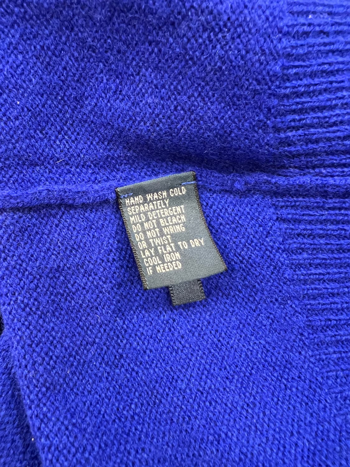 폴로 랄프로렌 브이넥 울 니트 스웨터 상품이미지4