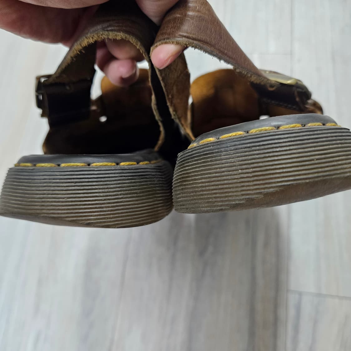 닥터마틴 브라운 샌들 260 상품이미지7