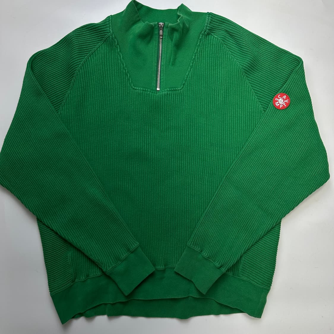 CAVEMPT OVERDYE  카브엠트 하프 집 맨투맨 상품이미지1