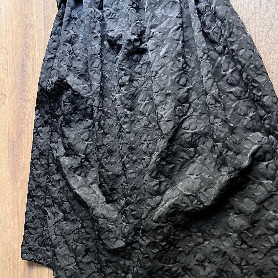 Volume Texture Apron One Piece 상품이미지5
