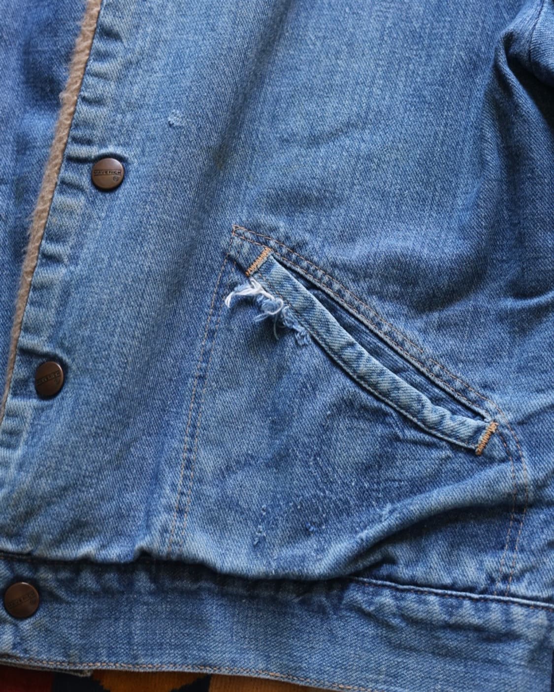 메버릭 60~70s 쉐르파 데님 트러커 자켓 상품이미지5