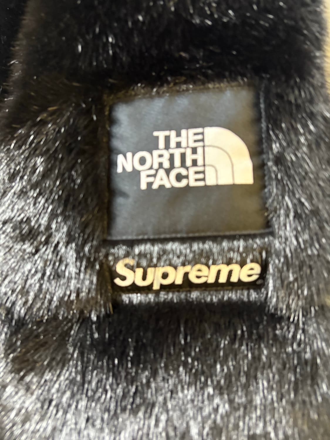 슈프림 노스페이스 퍼눕시 블랙 xl 상품이미지3