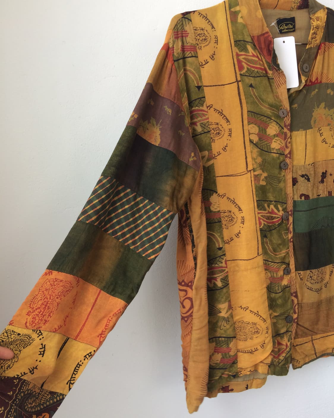 Oriental mood patch work jacket 상품이미지4
