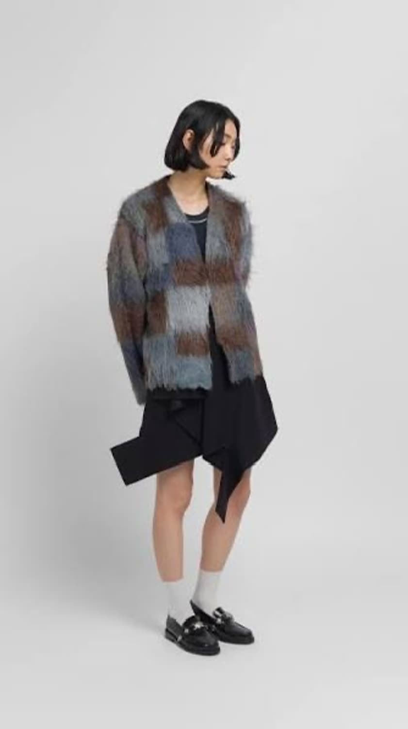 퍼버즈 23ss Brushed Jacquard Knit Cardigan 상품이미지1