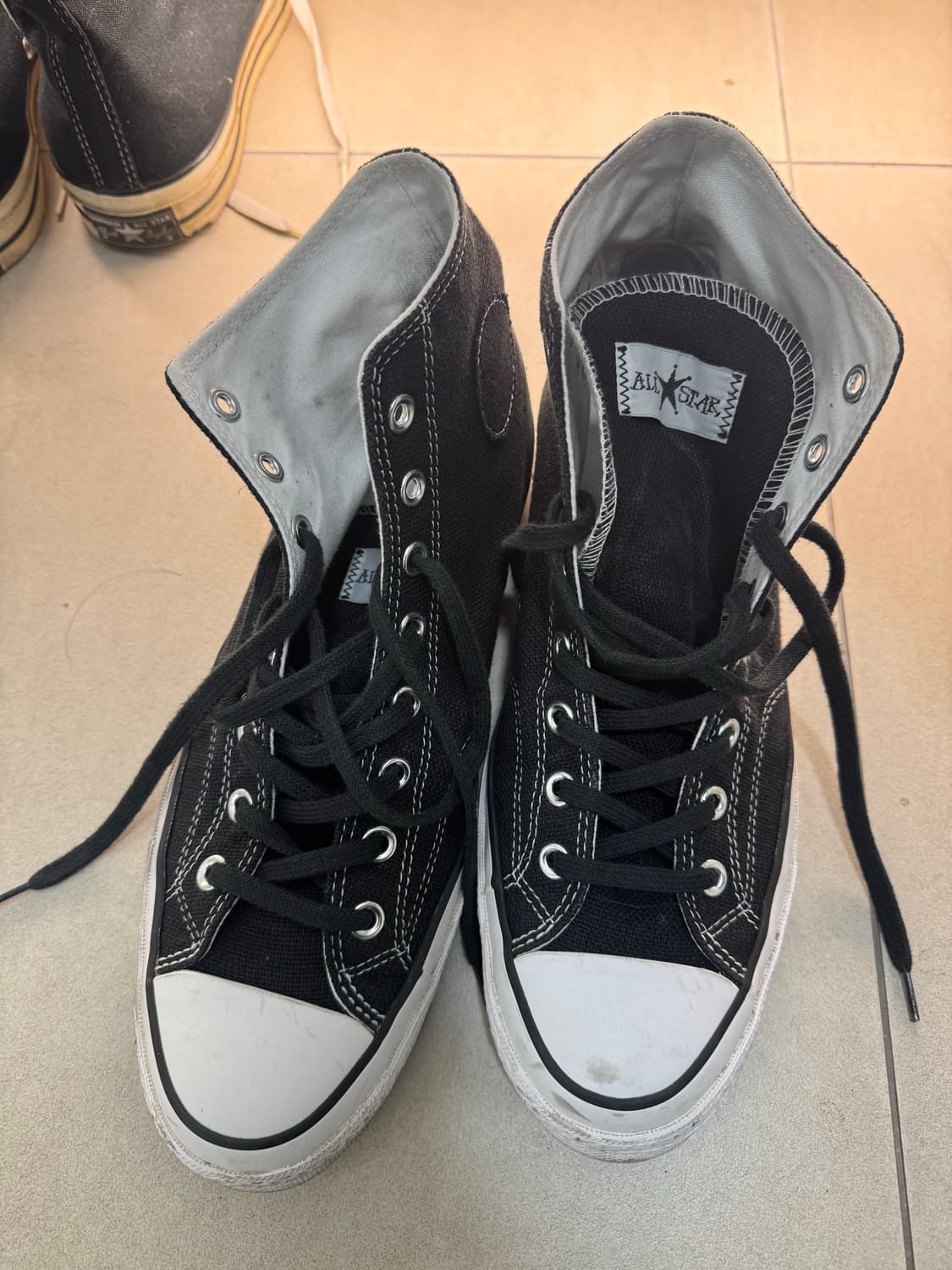 스투시 컨버스 척 70 하이 블랙 상품이미지3