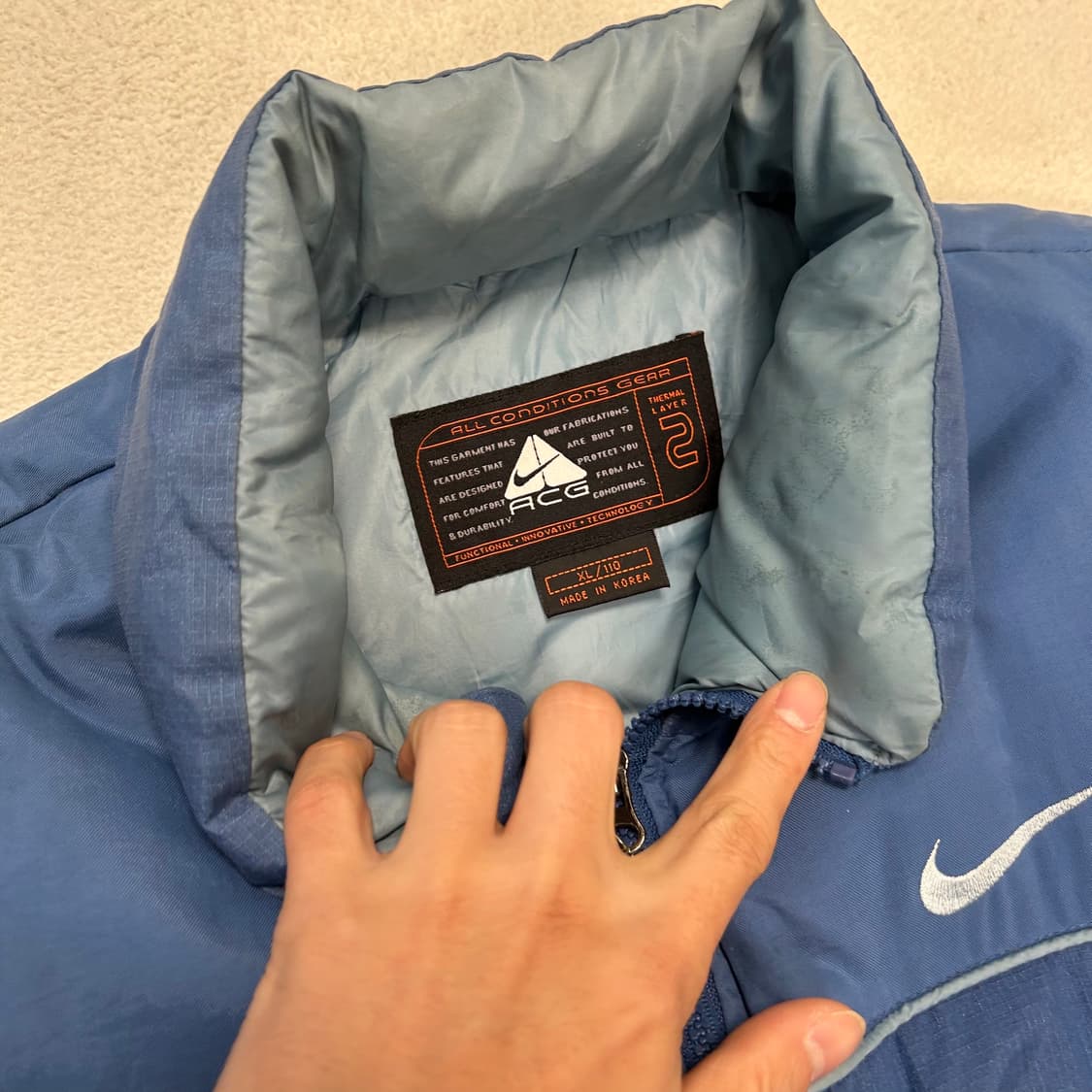 나이키acg 조끼패딩 상품이미지3