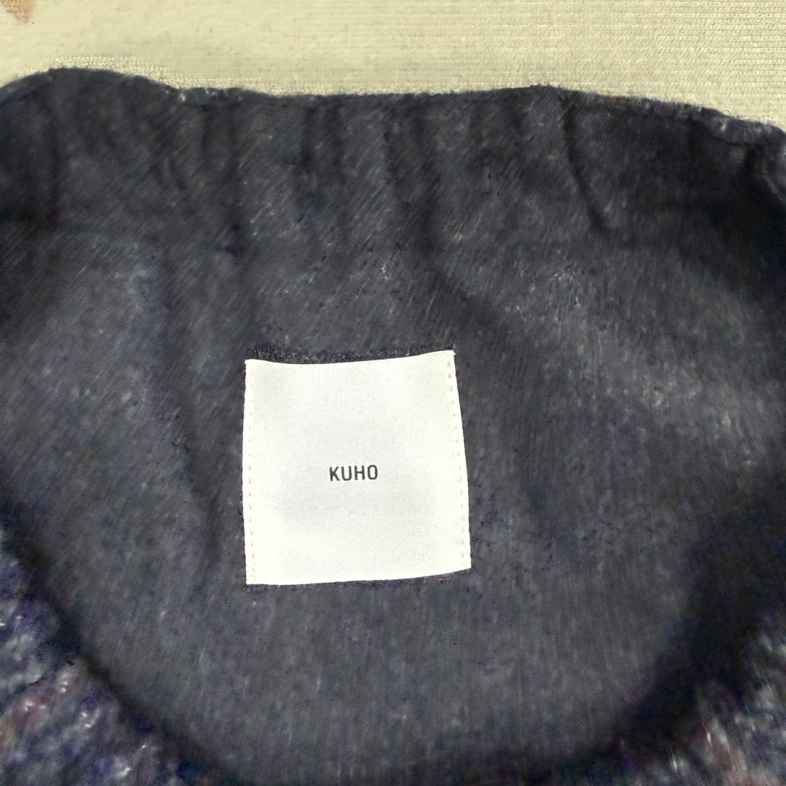 (2)구호 KUHO 하운드투스 체크 울 자켓 상품이미지2