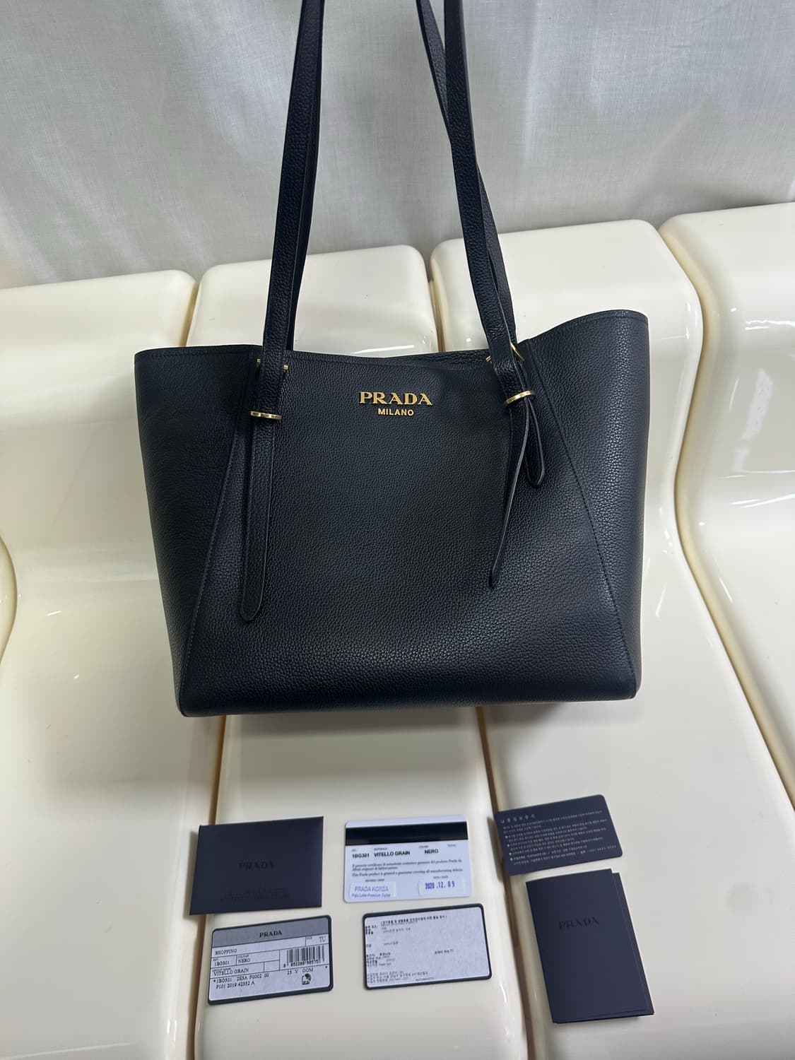 [SA 정품] 프라다 로고 숄더백 상품이미지2