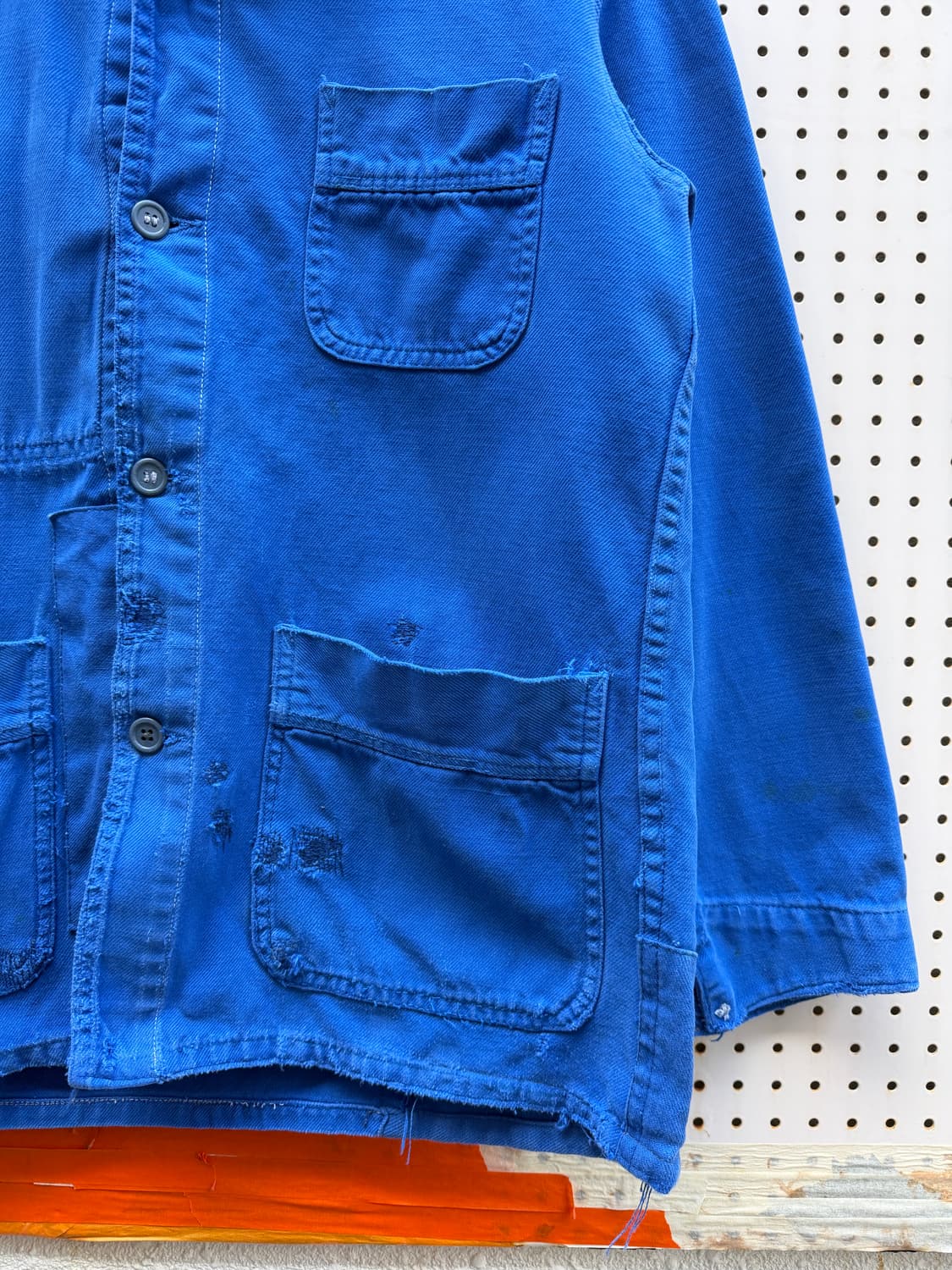 OLD MODEL DISTRESSED REPAIR 빈티지프렌치워크자켓 상품이미지6