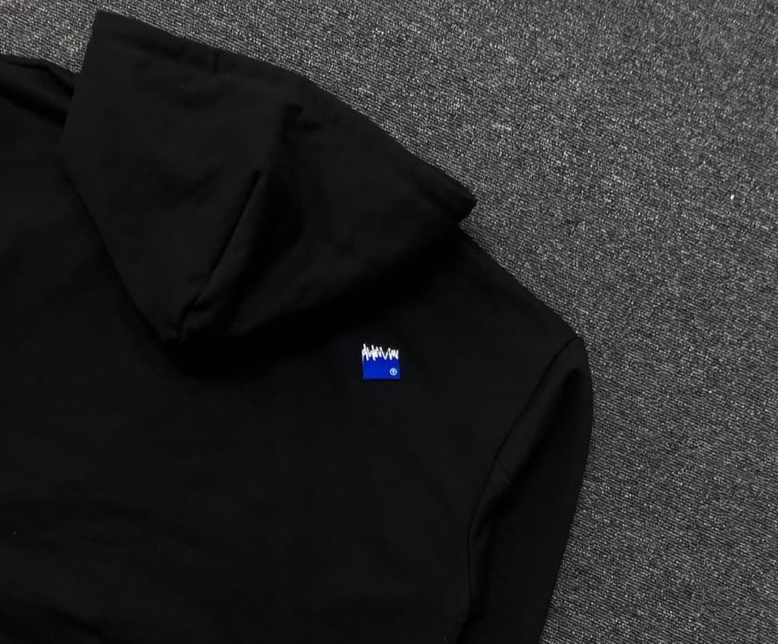 (새상품/XL)아더에러 시그니피컨트 블랙 후드 상품이미지3