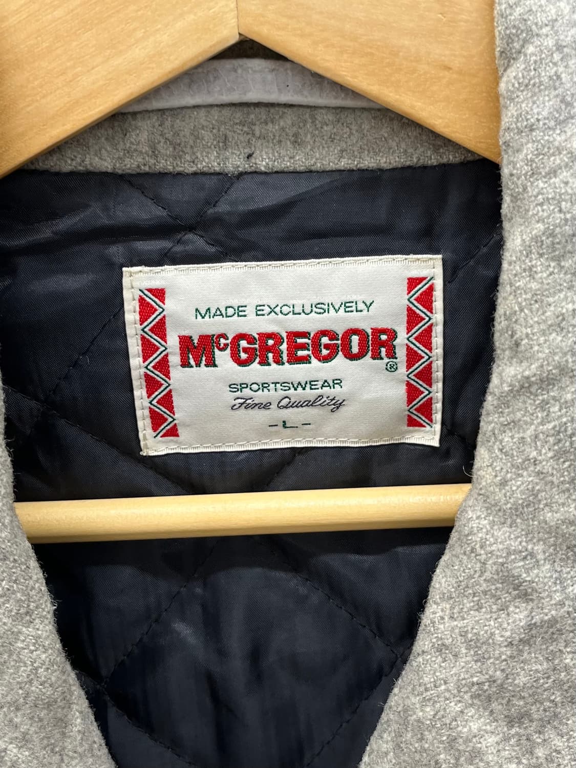 [105] 맥그리거 그레이 모직 피코트 상품이미지3