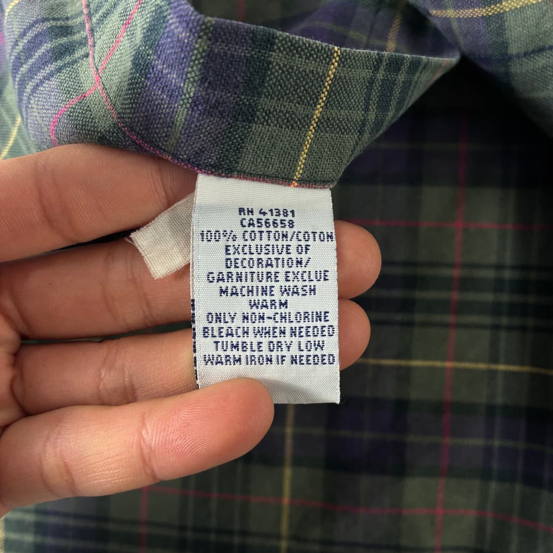 Polo 폴로 랄프로렌 타탄 코튼 체크 셔츠 상품이미지5