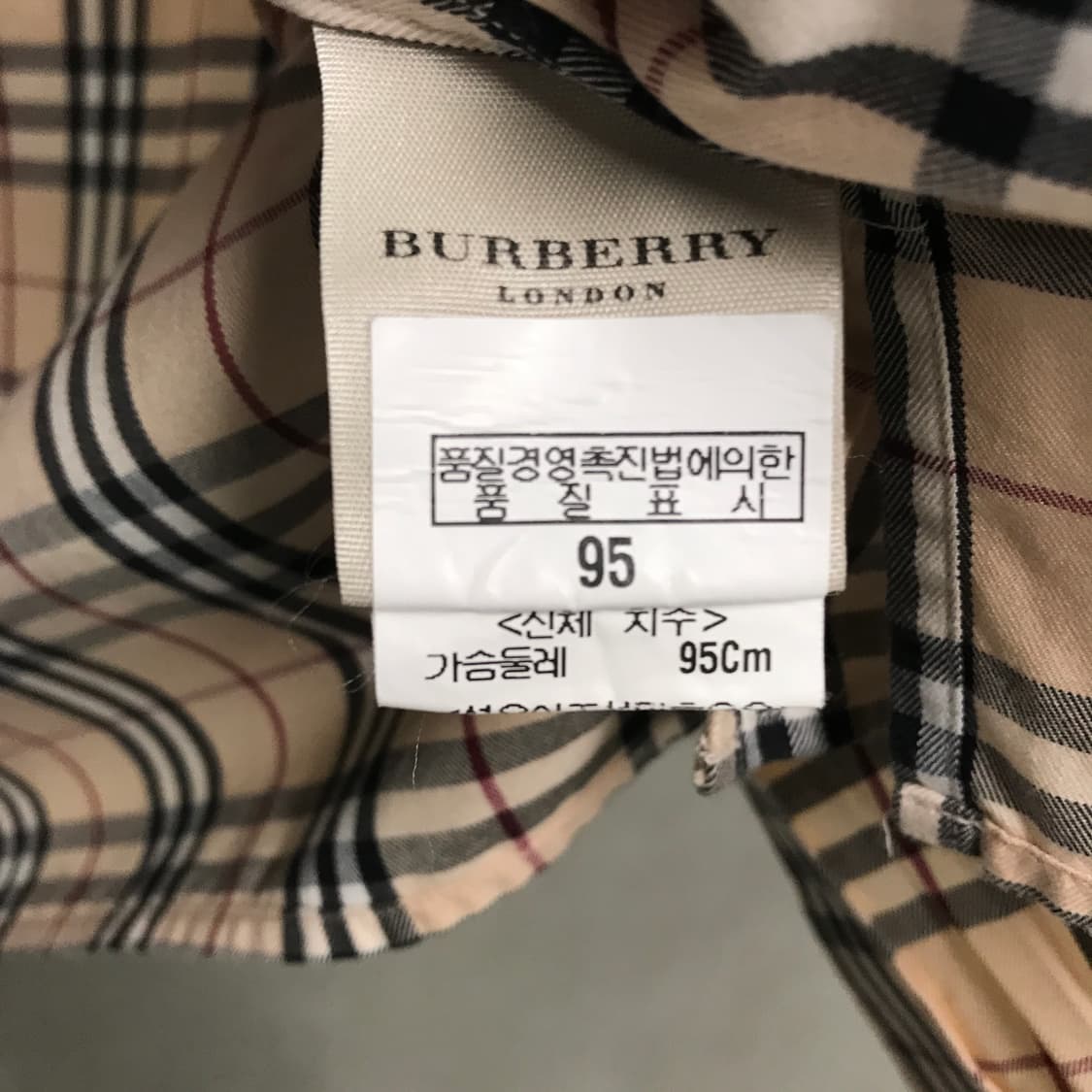 버버리 반팔 셔츠 M 상품이미지6