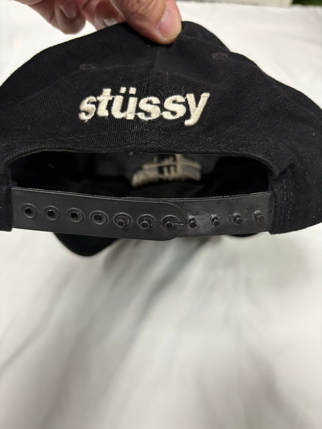 90s stussy cap made in usa 상품이미지3