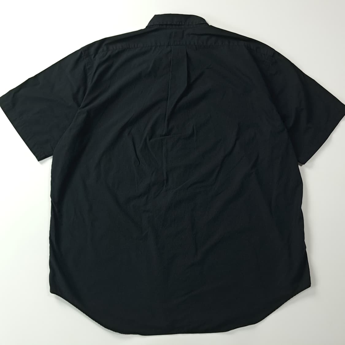 CJ044 XL 폴로 90s 블랙 반팔 셔츠 남방 상품이미지6