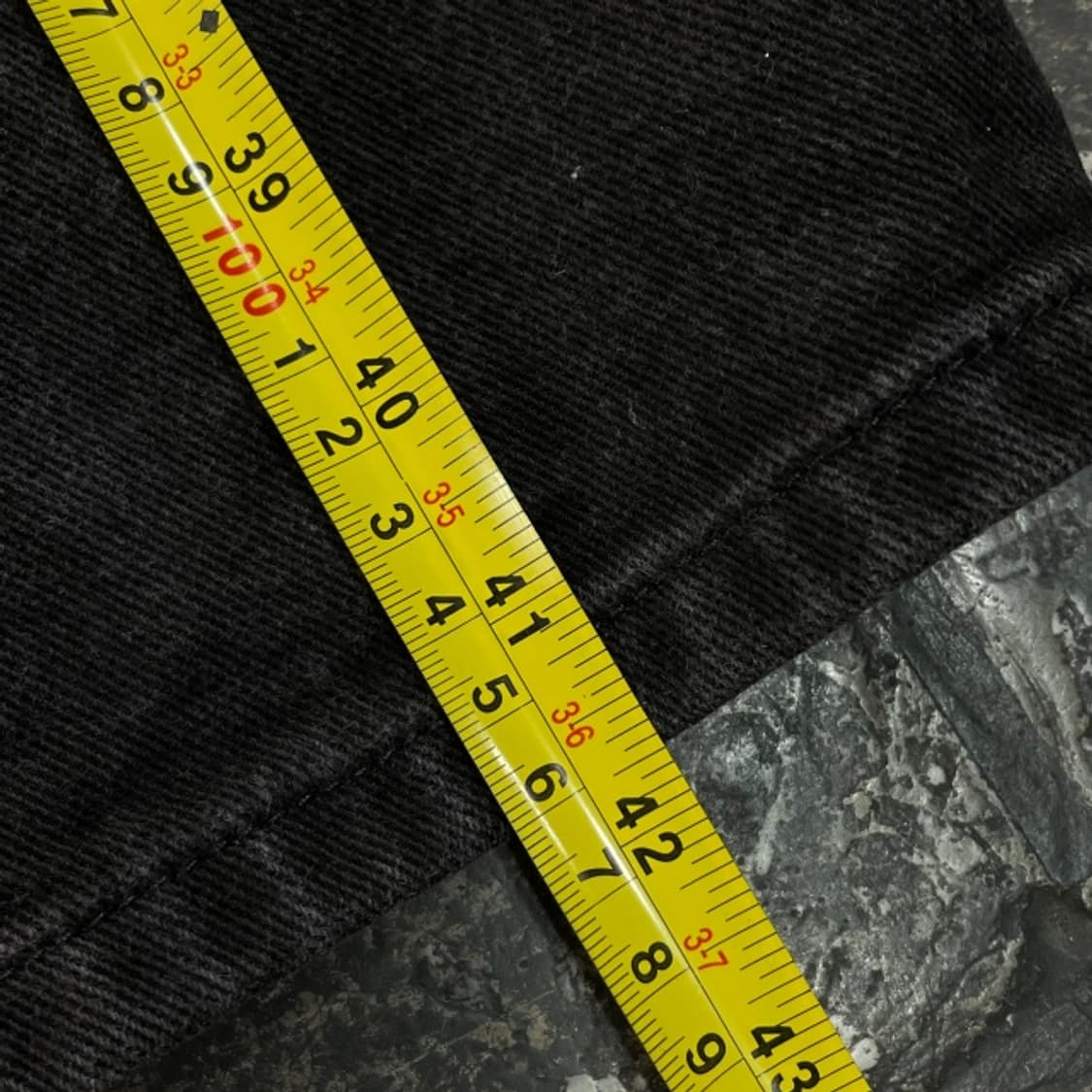 34 폴로 진스 컴퍼니 블랙 데님팬츠 상품이미지9