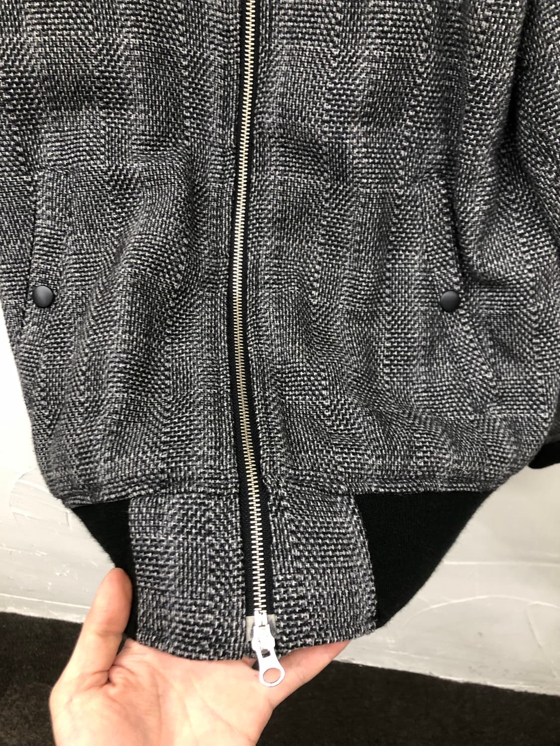 hare 트위드 ma-1 상품이미지5