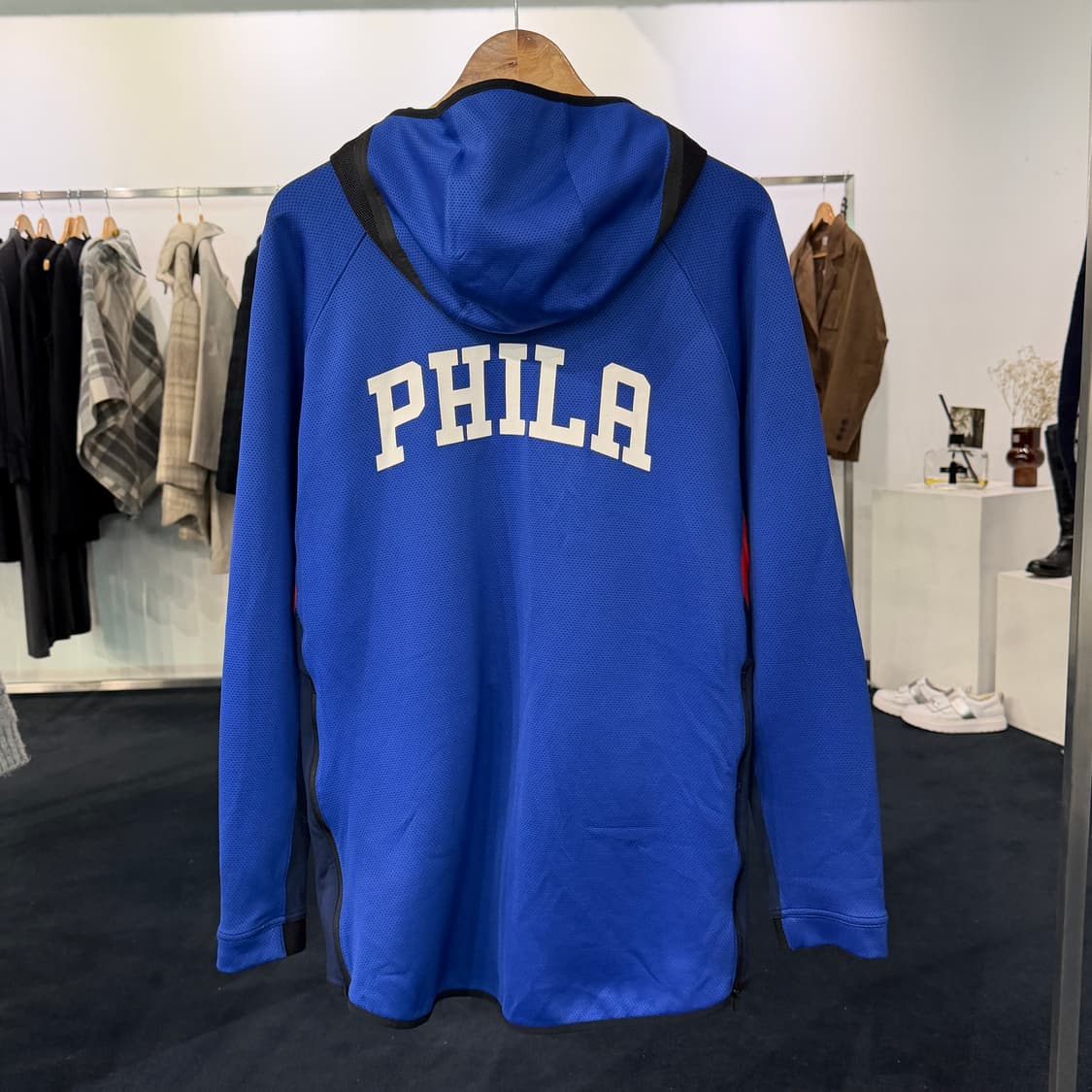 [L] 나이키 필라델피아 76식서스 풀집 자켓 상품이미지2