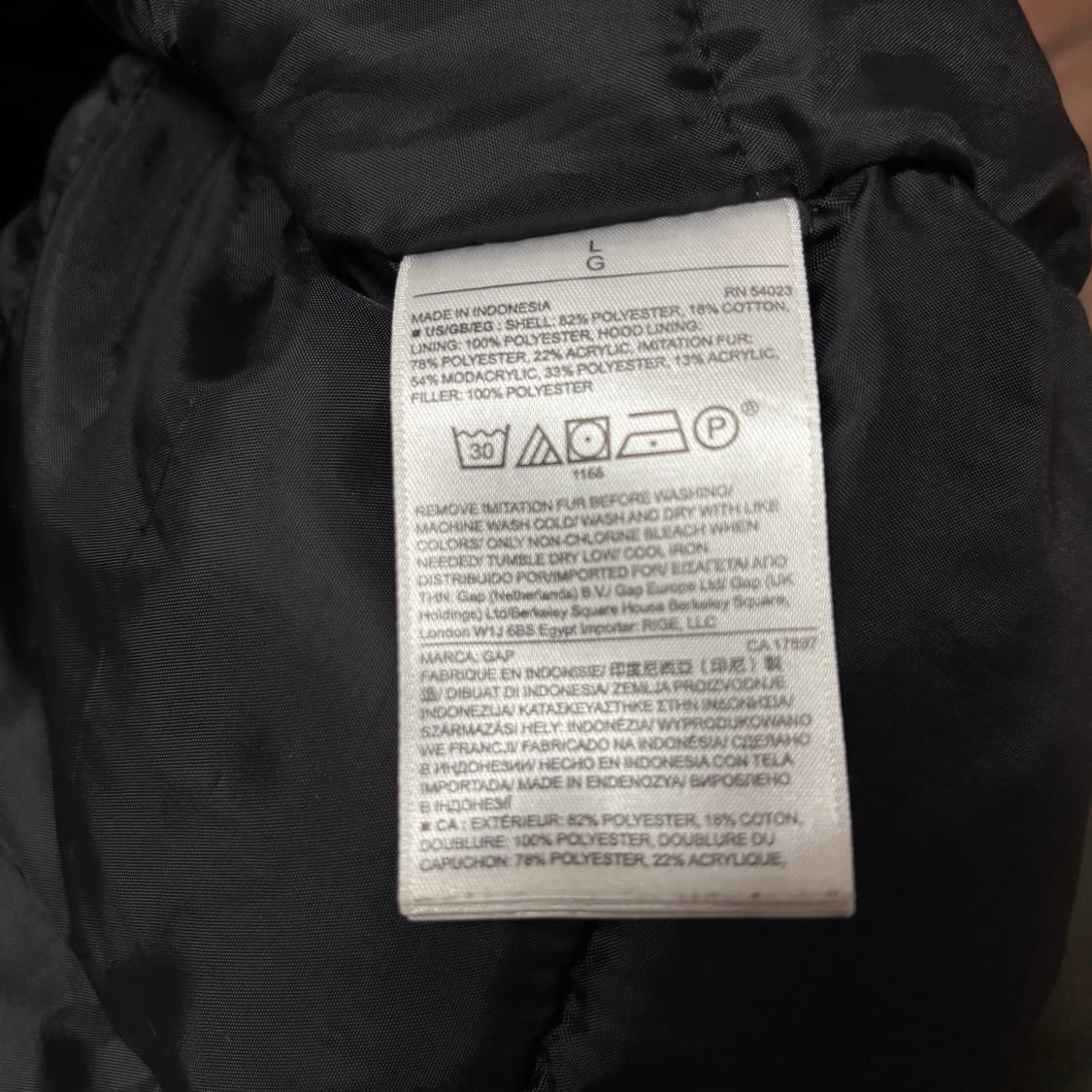 갭 프리마로프트 n3b 스노클 파카 패딩 밀리터리 카키 그린 올드갭 상품이미지7