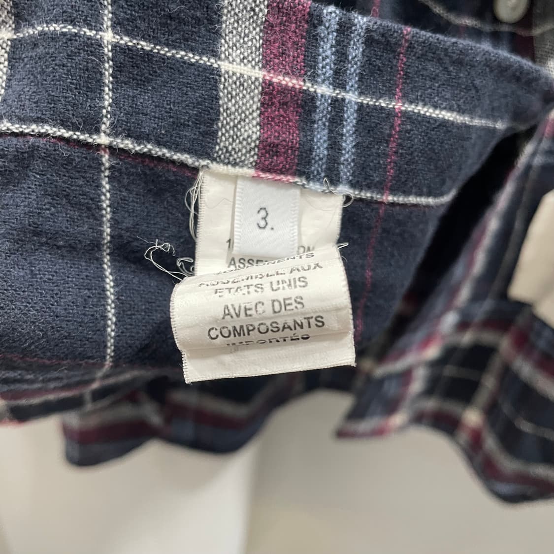 톰브라운/ 블랙 체크 셔츠/ 3 상품이미지9