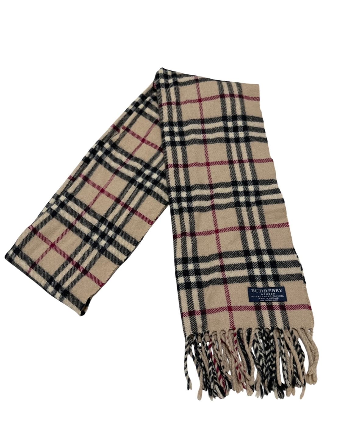 버버리 램스울 체크 머플러 상품이미지2
