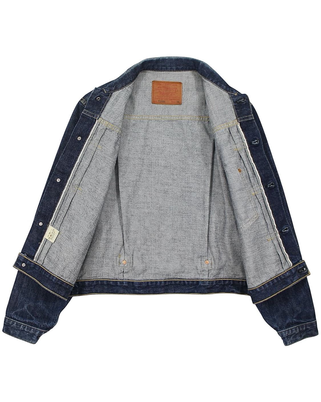 1994 LVC 71506XX 1세대 데님 자켓 빅E 셀비지 리바이스 상품이미지3