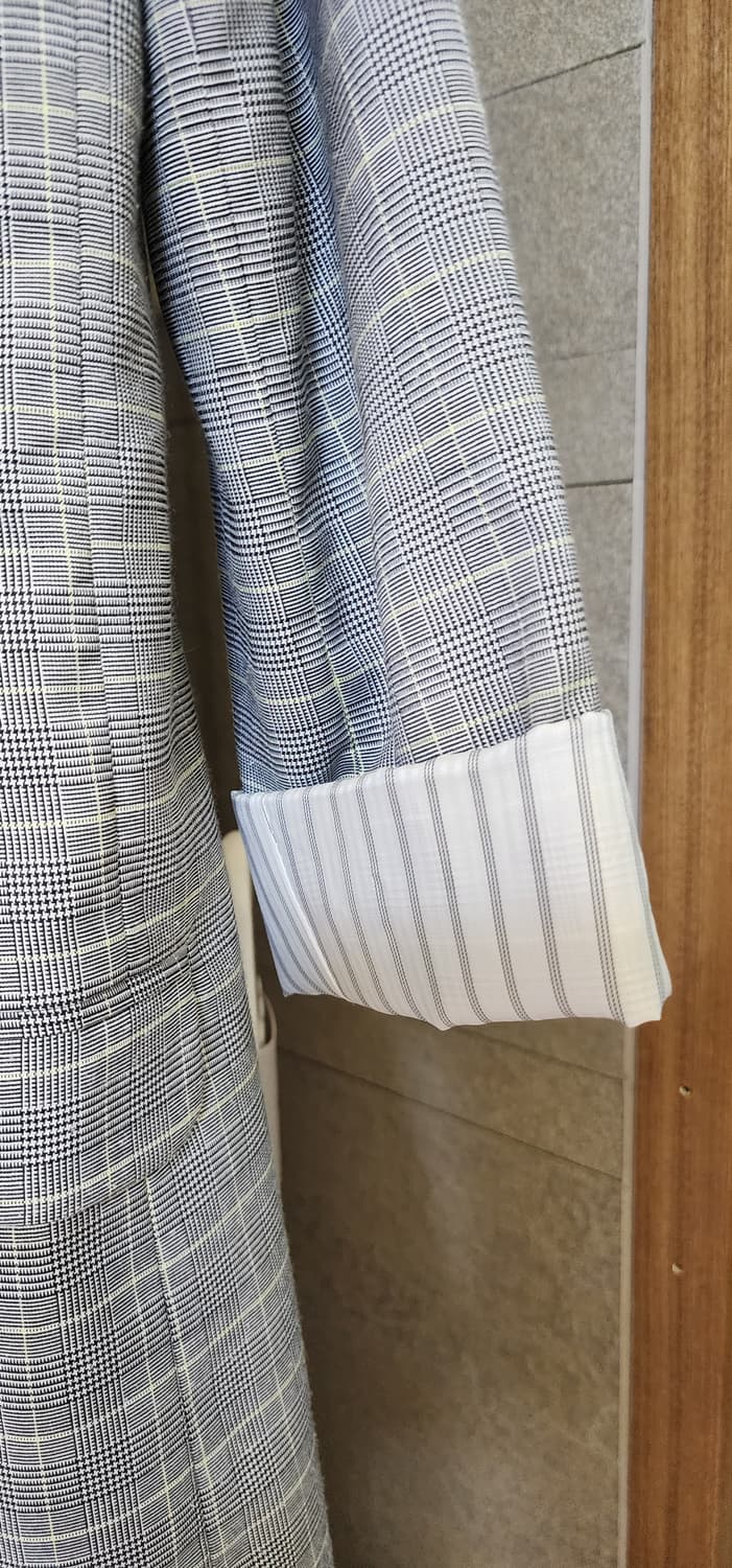 쟈딕앤볼테르 체크 블레이저 S 상품이미지4