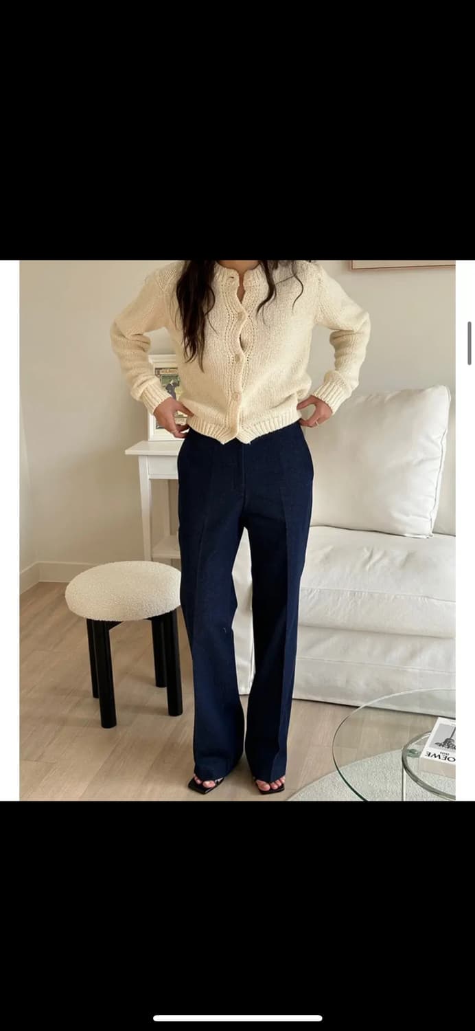 언더스탠딩 노튼 베이직팬츠 연청, 진청 s 상품이미지2