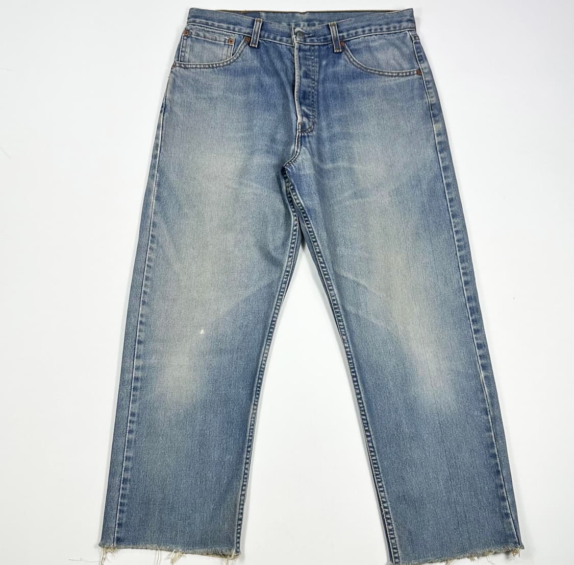 리바이스 522 오리지널 레트로 워싱 데님 팬츠 (33인치) 상품이미지3