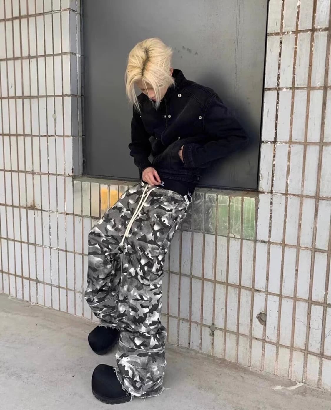 Noemosen 카모 팬츠 2사이즈 상품이미지1